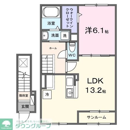 NEW DeFI恵美の物件間取画像